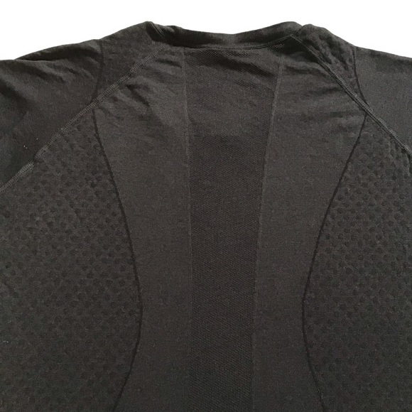 Zella Workout Mesh Panel Short Sleeve Top Small - Picture 10 of 11